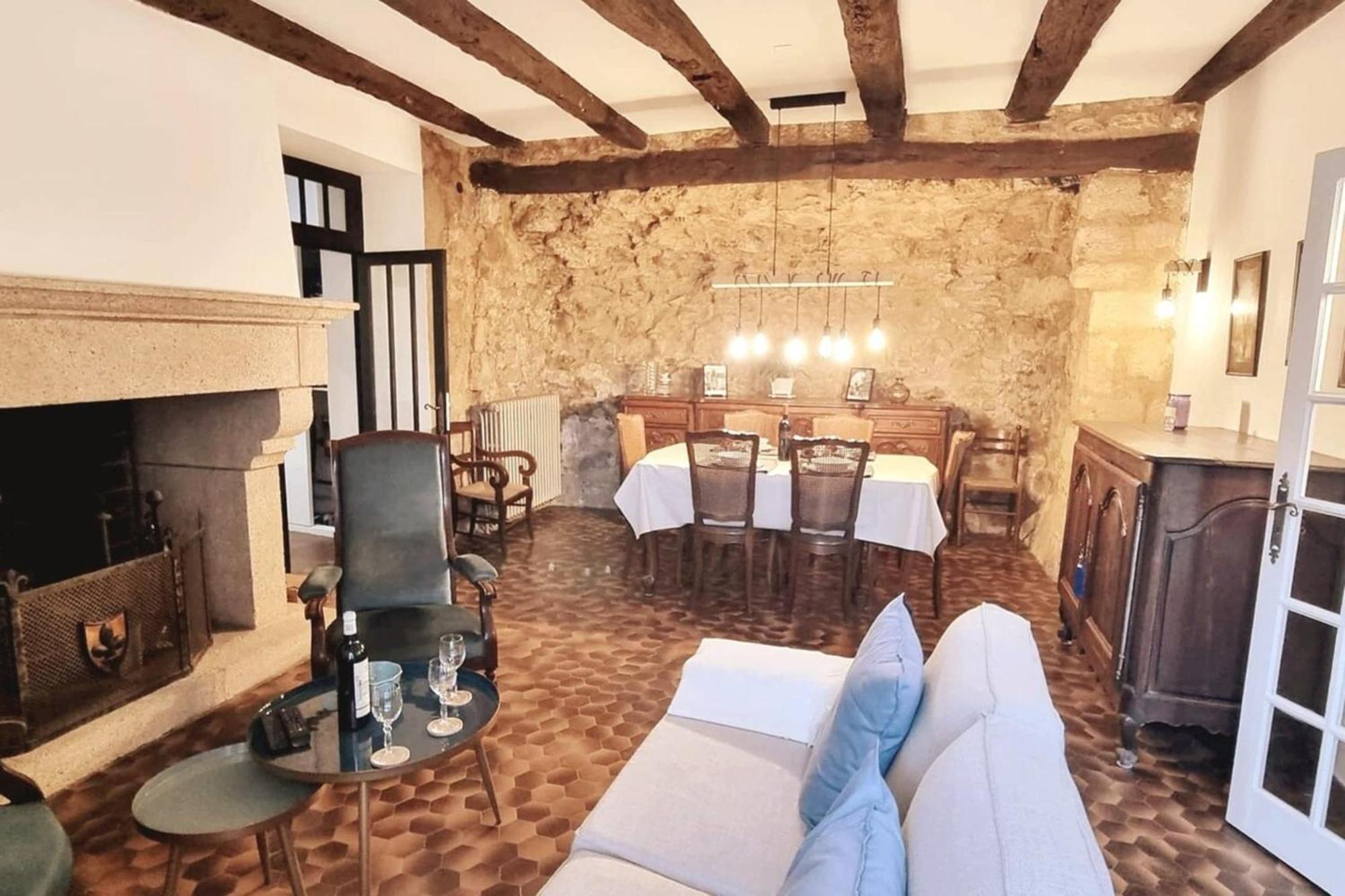 הוילה In The Heart Of Sarlat- Charming & Authentic House מראה חיצוני תמונה